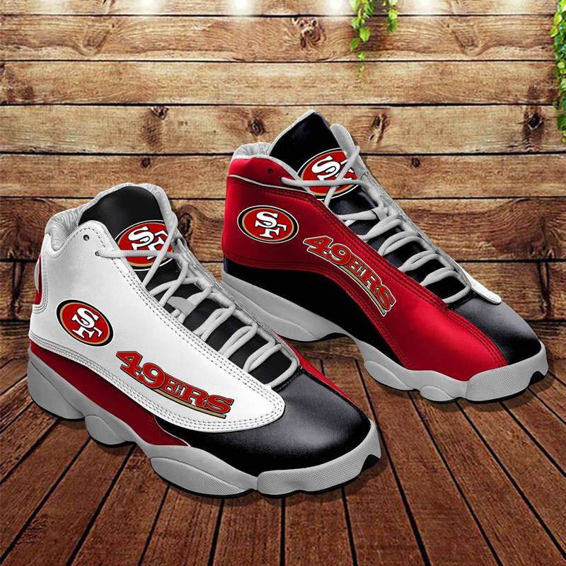Women's San Francisco 49ers Limited Edition JD13 Sneakers 005 Women's San Francisco 49ers Limited Edition JD13 Sneakers 005